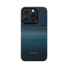 Pitaka Tactile Woven tok MOONRISE Apple iPhone 15 Pro készülékhez - MagSafe rögzítéssel (KI1501MO) tok és táska