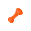 PitchDog Safe And Durable Barbell-Shaped Dog Toy - játék (súlyzó,narancssárga) kutyák részére (Ø7cm/19cm)