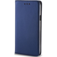 Pixato Apple iPhone 15 Plus, Oldalra nyíló tok, stand, Smart Magnet, sötétkék tok és táska