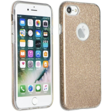 Pixato Apple iPhone 15 Pro Max, Szilikon tok, csillogó, Forcell Shining, arany tok és táska