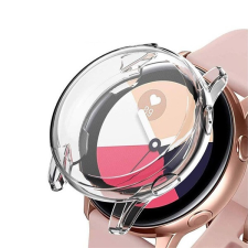 Pixato Samsung Galaxy Watch Active 2 (40 mm) SM-R830 / R835, Szilikon védőkeret, szíj nélkül, átlátszó okosóra kellék