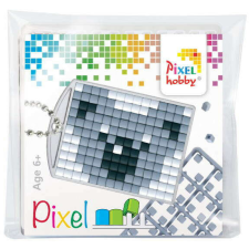 Pixel kulcstartókészítő szett 1 kulcstartó alaplappal, 3 színnel, koala kreatív és készségfejlesztő