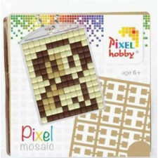  Pixel kulcstartókészítő szett 1 kulcstartó alaplappal, 3 színnel, kutya kreatív és készségfejlesztő