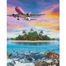  Pixel szett 36 normál alaplappal, színekkel, utazás (836048) kreatív és készségfejlesztő