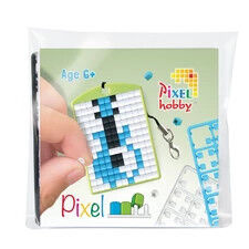 Pixelhobby 23102 Kulcstartó szett (kulcstartó alaplap + 3 szín) gitár kreatív és készségfejlesztő