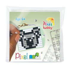 Pixelhobby 23116 Kulcstartó szett (színes kulcstartó alaplap + 3 szín) új Koala kreatív és készségfejlesztő
