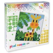 Pixelhobby 41001 Pixel XL készlet Zsiráf (12*12 cm alaplapos) kreatív és készségfejlesztő