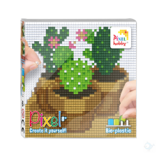 Pixelhobby Pixel szett 4 alaplapos - Kaktusz kreatív és készségfejlesztő
