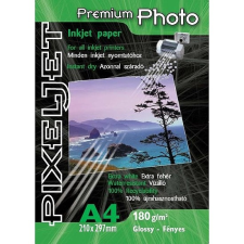 PixelJet A4 Premium fényes inkjet fotópapír 180gr. 20 ív fotópapír