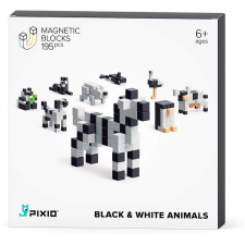 PIXIO Black and White Animals Smart - mágneses elektronikus játék