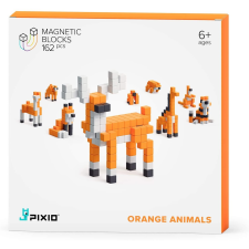 PIXIO Orange Animals Smart mágneses (30101) barkácsolás, építés