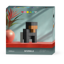PIXIO Voxart - Animals - Gorilla, Smart Pixel makett