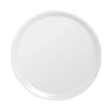 Pizza porcelán tányér - 31 cm -fehér tányér és evőeszköz