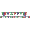  PJ Masks, Pizsihősök Happy Birthday felirat 200 cm