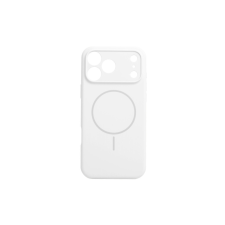  PJ Spring iPhone 17 Pro Max szilikon tok - MagSafe kompatibilis - Fehér tok és táska