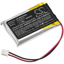 PL602030 Vezetéknélküli fejhallgató akkumulátor 300 mAh fejhallgató akkumulátor