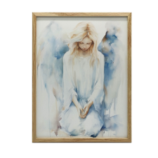 PLAKÁT A KERETFALHOZ BÉKES ANGYAL PASZTEL HARMÓNIA 70x100cm grafika, keretezett kép