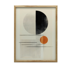 PLAKÁT FAL GEOMETRIAI ABSZTRAKTHOZ KERET NÉLKÜL 40x50 CM MATT grafika, keretezett kép