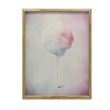 PLAKÁT FALRA KERETBEN PASTELL CANDY CANDY 70X100 CM grafika, keretezett kép