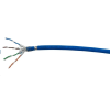 Planet FTP CAT6A Összekötő Kék 500m KAB-SFTP6A--LSOH-BLUE