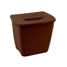 Planet Koala konyhai akasztós szemetes fedéllel Barna 6L szemetes