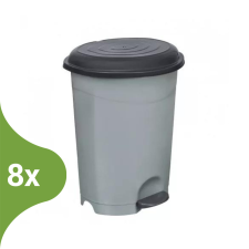 Planet Pedálos szemetes, betétes 12L-es (Karton - 8 db) szemetes