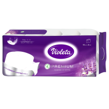 PLANETLINE VIOLETA prémium toalettpapír, 3 rétegű, levendula-vanília, 10 tekercs higiéniai papíráru