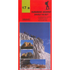 Planinarska karta 17a Dabarski Kukovi (Velebit közép) túratérkép, Srednji Velebit turista térkép Smand 2014 1:20 000