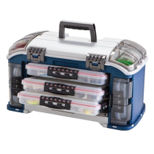 Plano Elite™ Series Angled Tackle Ultimate System Blue horgászdoboz (PMC797010) horgászkiegészítő