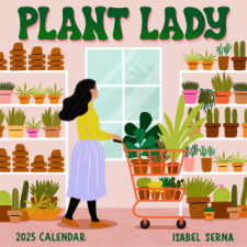 Plant Lady Wall Calendar 2025 – Workman Calendars naptár, kalendárium