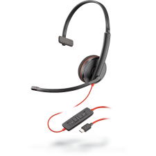 Plantronics BLACKWIRE C3210 USB-C (209748-201) fülhallgató, fejhallgató
