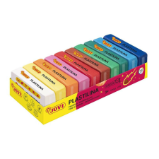 Plastilina tálca gyurma 10x50g válogatott színekben kreatív és készségfejlesztő