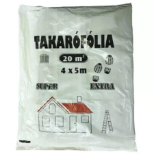 Plasto Tech Kft. Takarófólia létrázható / szürke 5x4 m 5db/csomag ragasztószalag és takarófólia