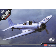  Plasztik modell USN SBD-1 Pearl Harbour makett