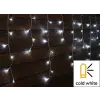 Platina Kert és Szerszám Tracon CHRIOB10CW Karácsonyi jégcsap fényfüggöny, kültéri/beltéri 230VAC, 5+10M, 250LED, 6W, 12000-13000K, IP44