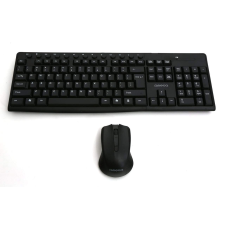 Platinet Omega OKM071B wireless keyboard & mouse Black UK billentyűzet