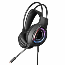 Platinet Omega VH8010 RGB fülhallgató, fejhallgató