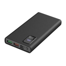 Platinet PMPB10WQC726B Power Bank kijelzővel 10000mAh fekete (PMPB10WQC726B) power bank