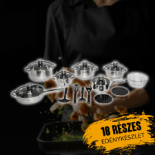 Platinum Premium 18 részes edénykészlet PL18020 konyhai eszköz
