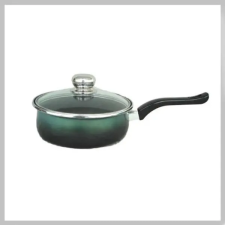  Platinum teflon nyeles szeletsütő + üvegfedő 24 cm 2,5 liter - zöld 5991554601315 edény