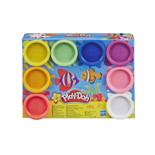 Play-Doh 8 db-os gyurmakészlete szivárványszínekben kreatív és készségfejlesztő