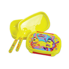 Play-Doh Play-Doh Happy szendvicsdoboz + evőeszköz szett babaétkészlet