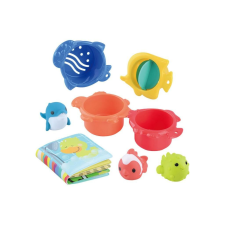 PLAY Splashy fürdőjáték, 8 darabos szett fürdőszobai játék