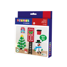 Playbox : 5mm-es MIDI vasalható gyöngyök 2000db-os készlet - Karácsonyi hangulat kreatív és készségfejlesztő