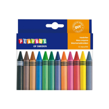 Playbox : Zsírkréta 12db-os készlet 1,1cm kréta