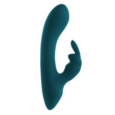  Playboy Rabbit - akkus, vízálló csiklókaros vibrátor (türkiz) vibrátorok