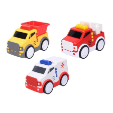 Playgo Kisautók elemmel működők 16cm autópálya és játékautó