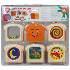 Playgo Toys 01672-0 Vidám készségfejlesztő kenyérszeletek egyéb bébijáték