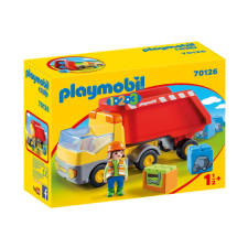 Playmobil 1.2.3 - Billenős teherkocsi játékszett playmobil
