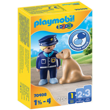 Playmobil : 1-2-3 - Kutyás rendőr (70408) playmobil